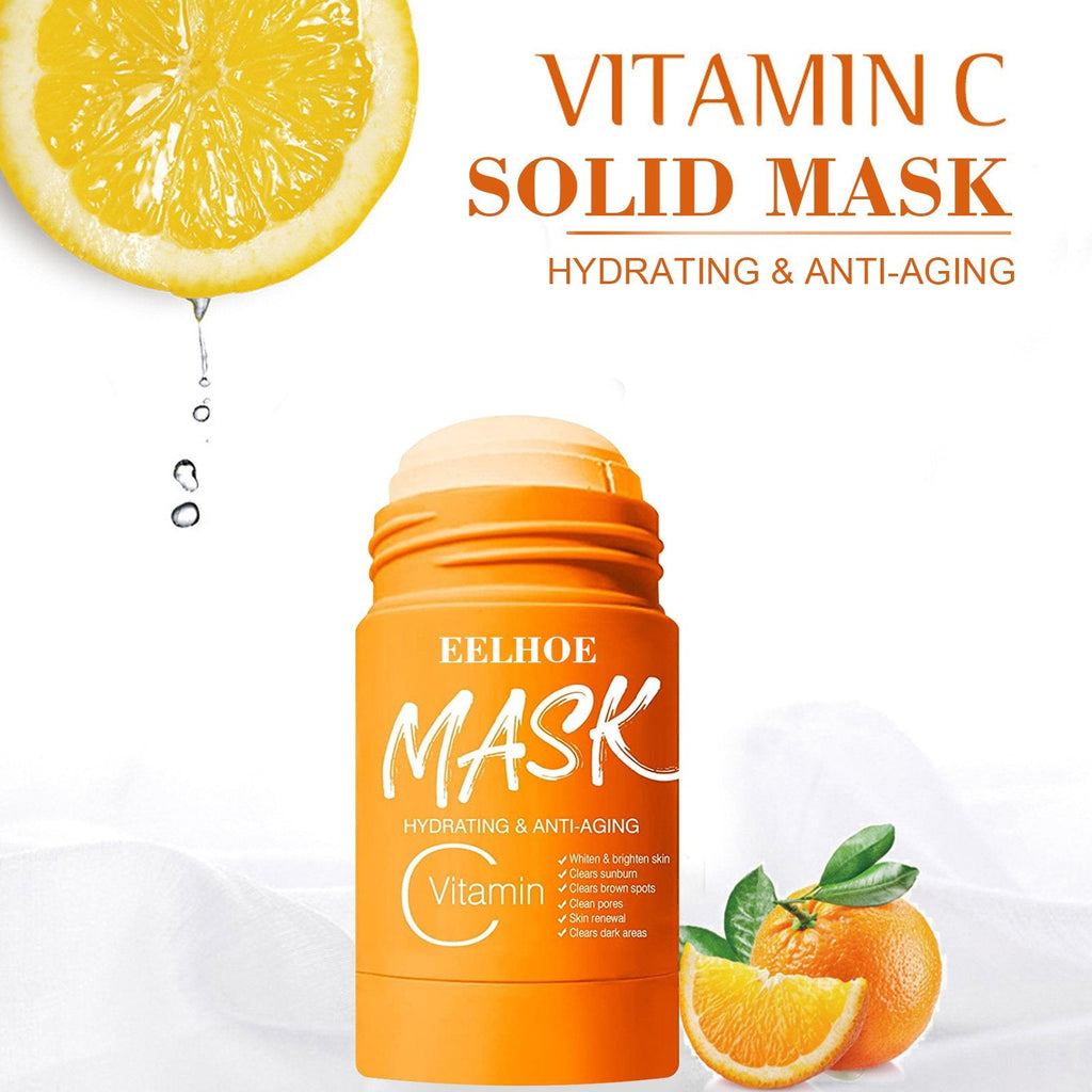 Green Tea Mask Clay Stick Face Mask Skin Care Poreless Deep